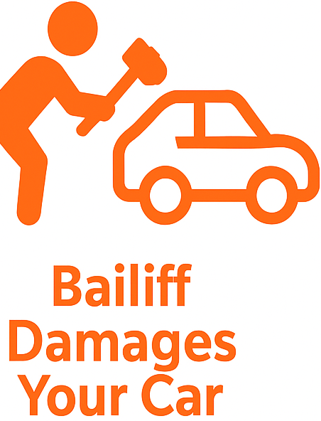 Bailiff Damaged Your Car